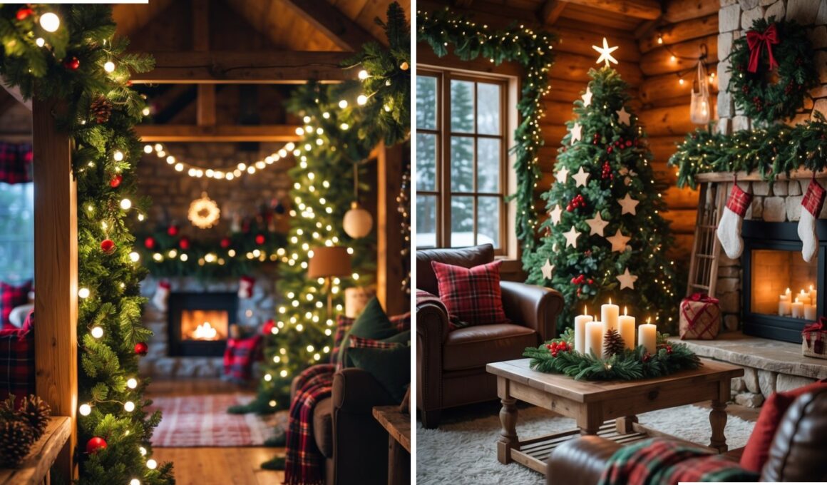 Cabin Christmas Decor Ideas