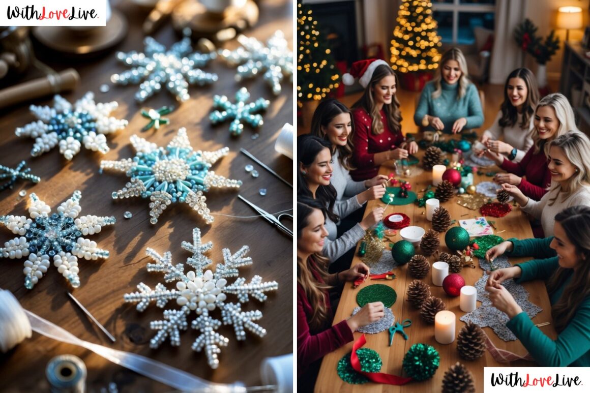 Christmas Craft Ideas for Ladies' Night