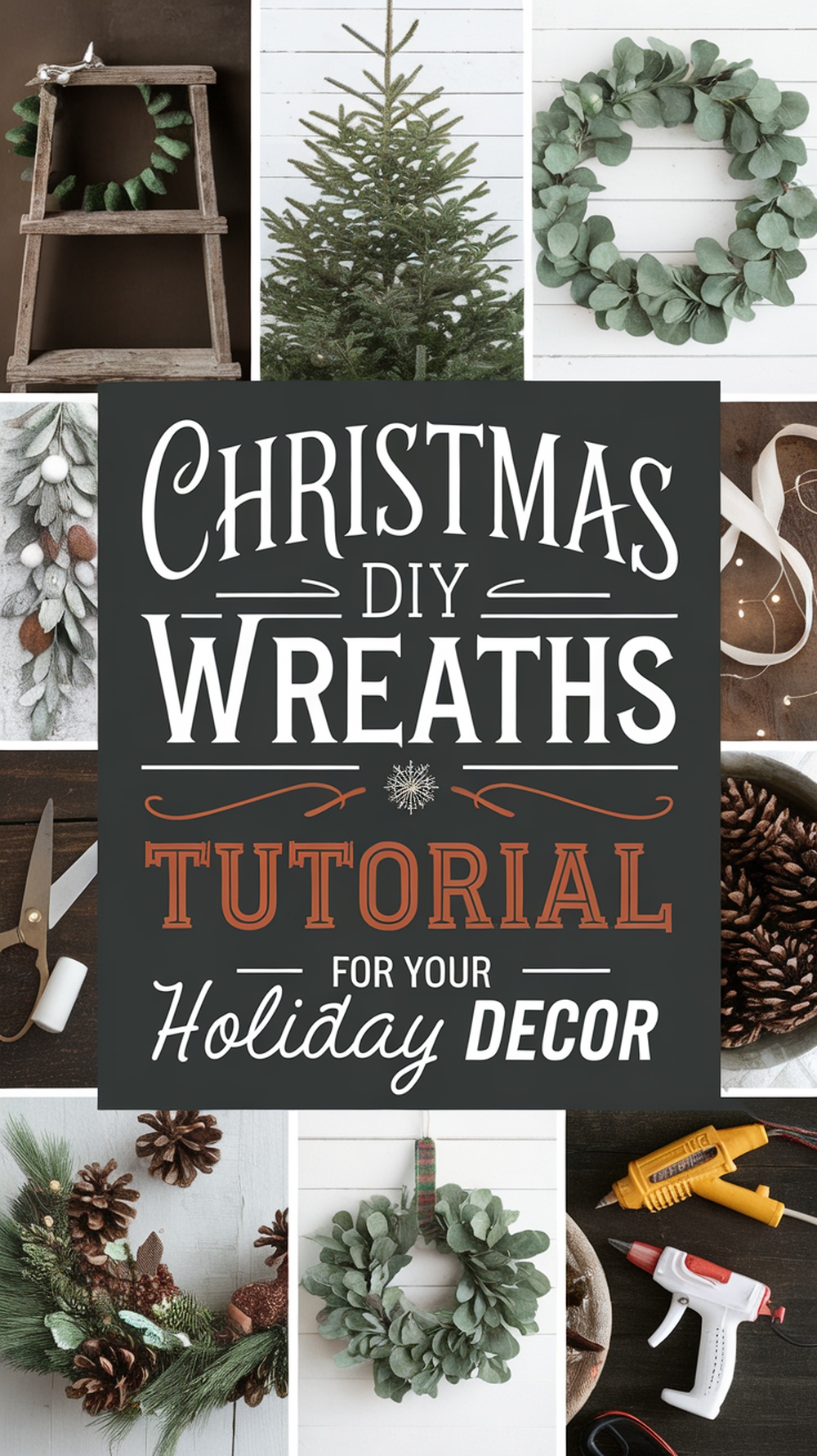 Christmas DIY Wreaths Tutorial 