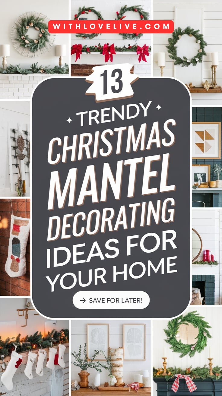 Christmas Mantel Decorating Ideas