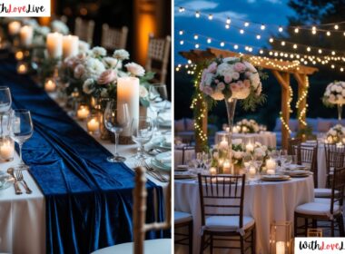Classy Evening Wedding Decor