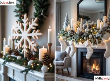 Cozy Winter Mantel Decorating Ideas