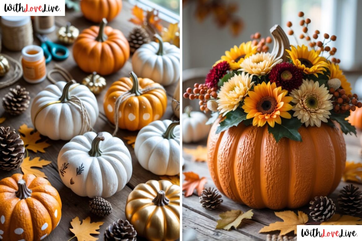 Dollar Tree Pumpkin Craft Ideas