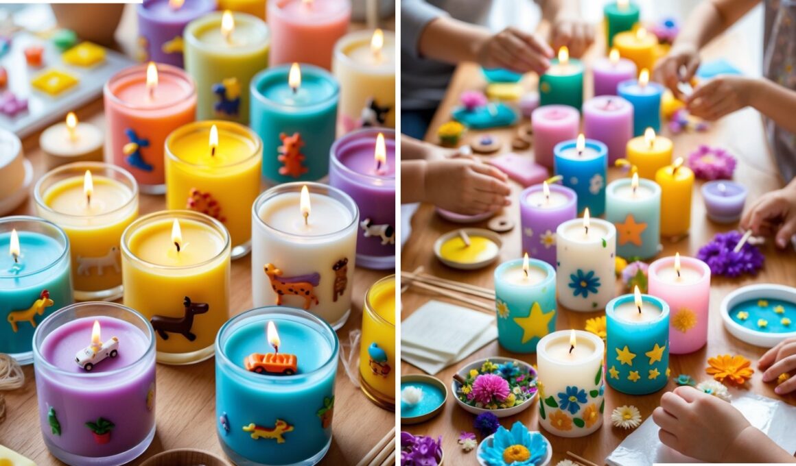 Easy Candle Crafts