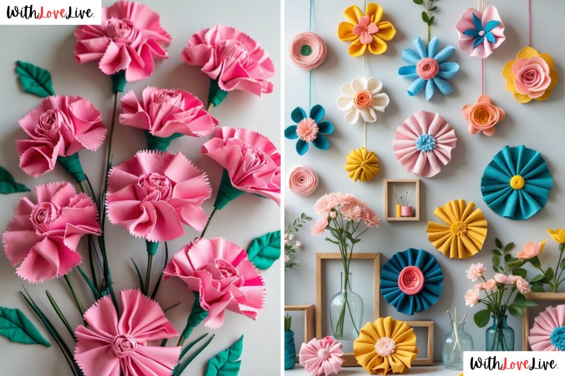 Fabric Flower Crafts