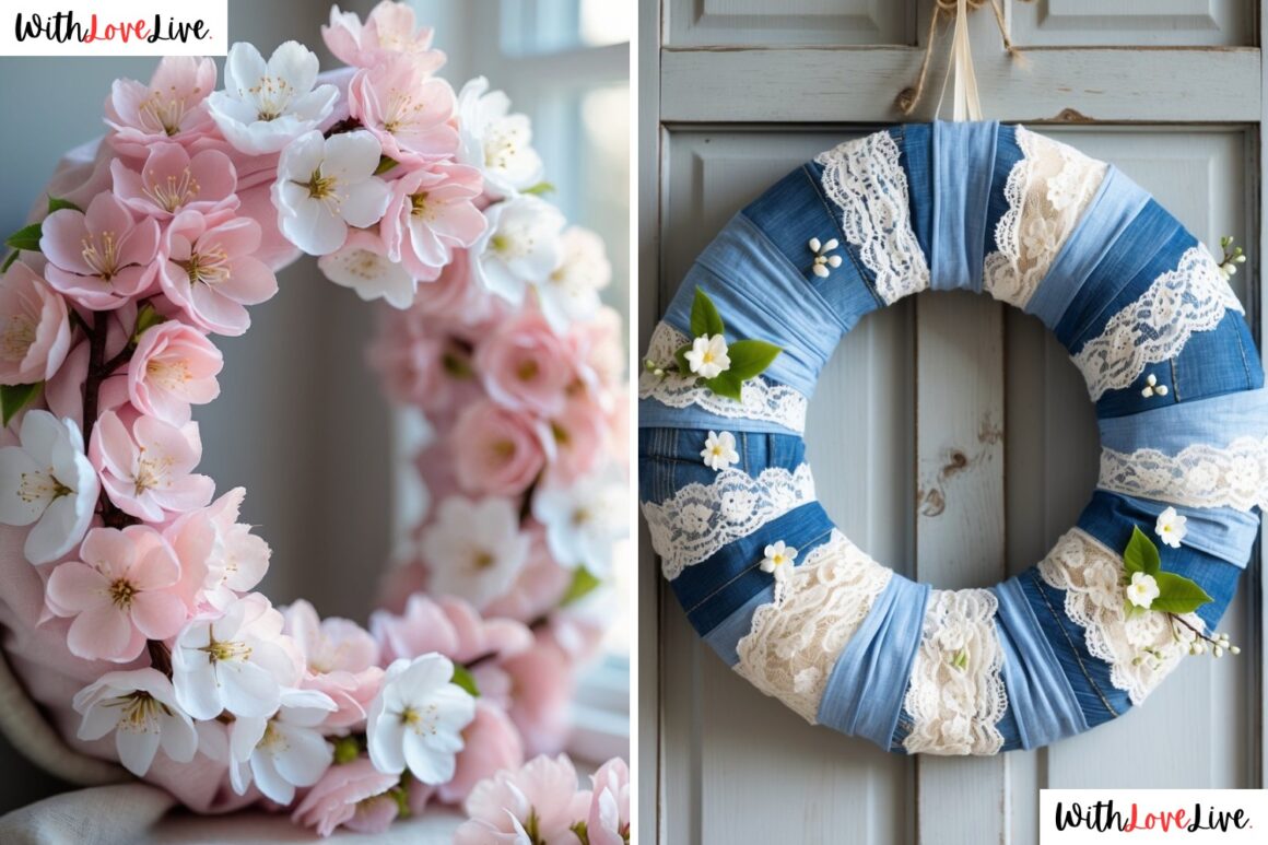 Fabric Wreath Ideas
