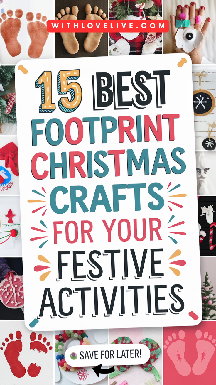 Footprint Christmas Crafts