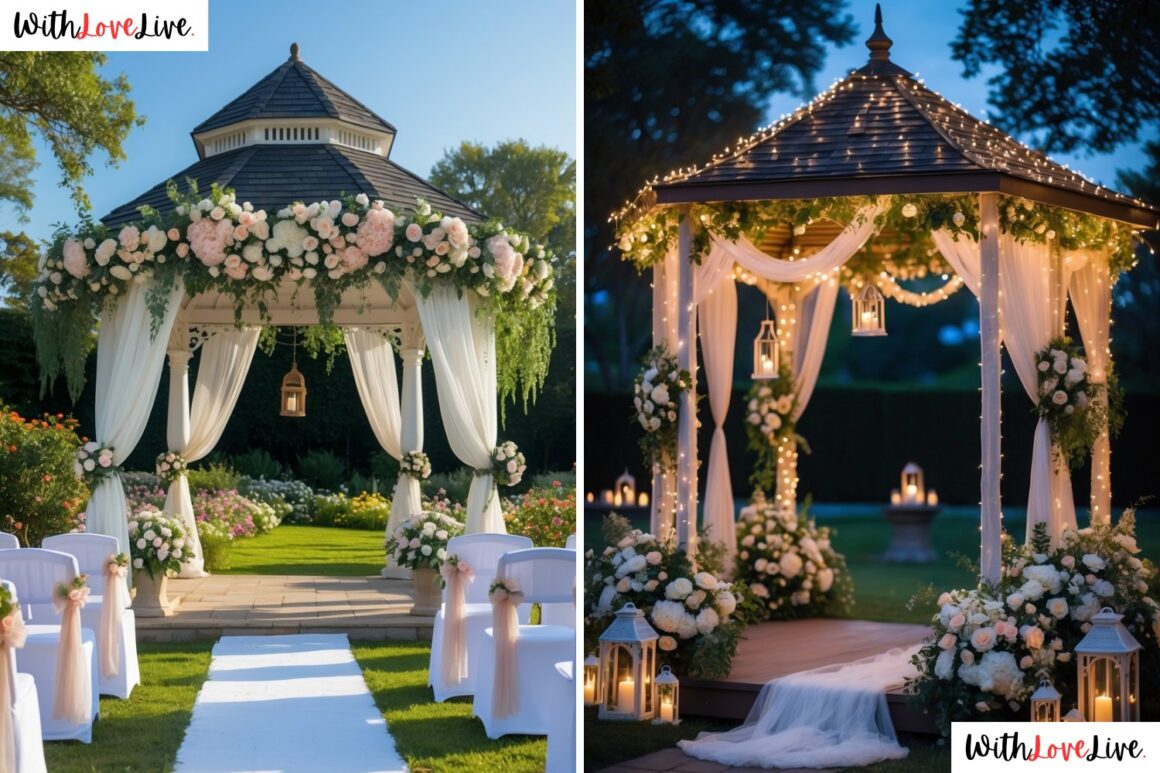 Gazebo Wedding Decor Ideas