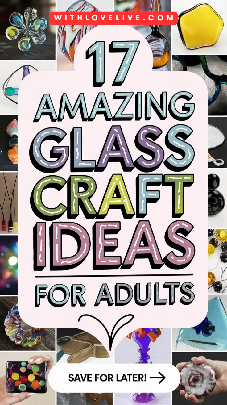  Glass Craft Ideas for Adults