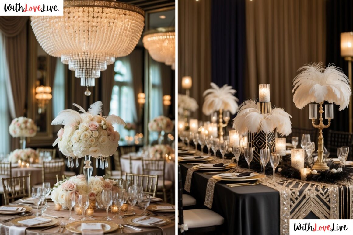 Great Gatsby Wedding Décor