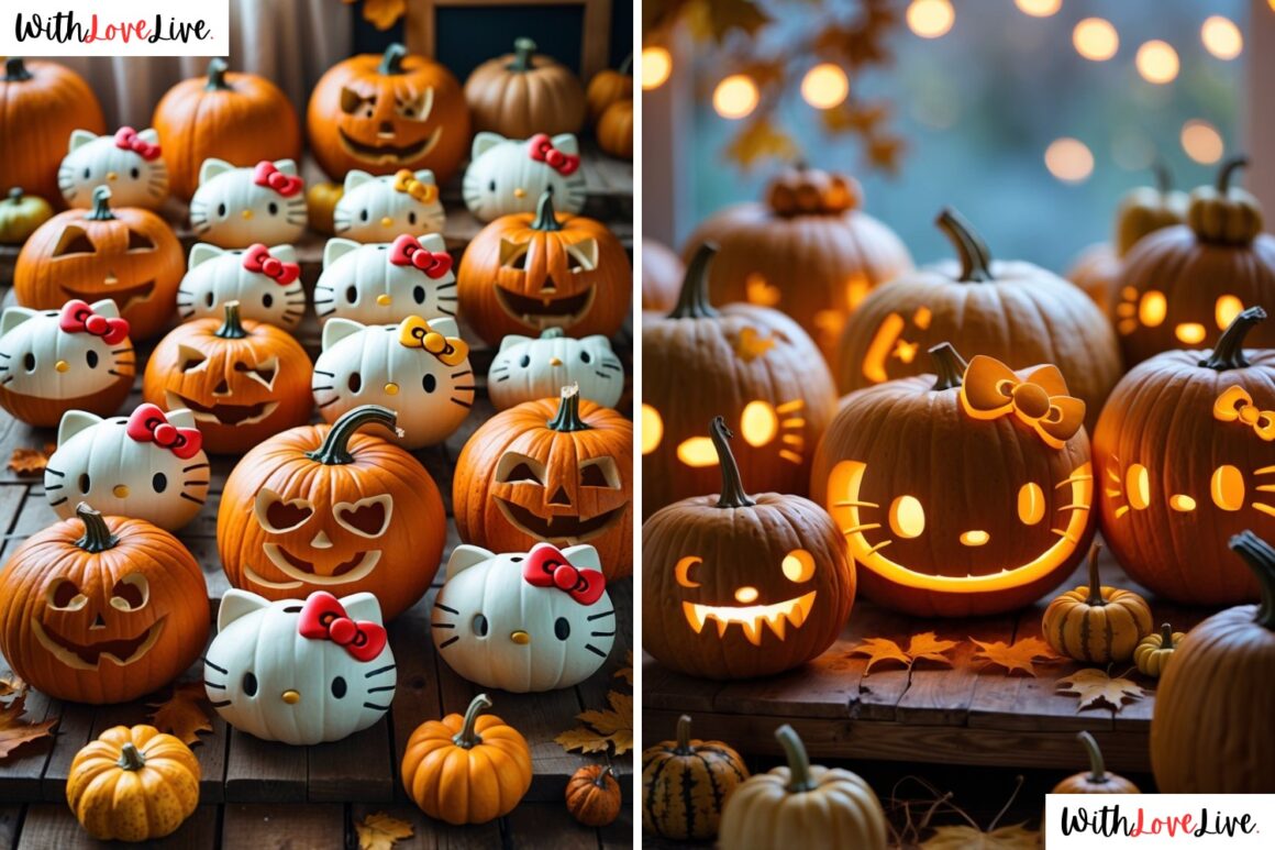 Hello Kitty Pumpkin Carving