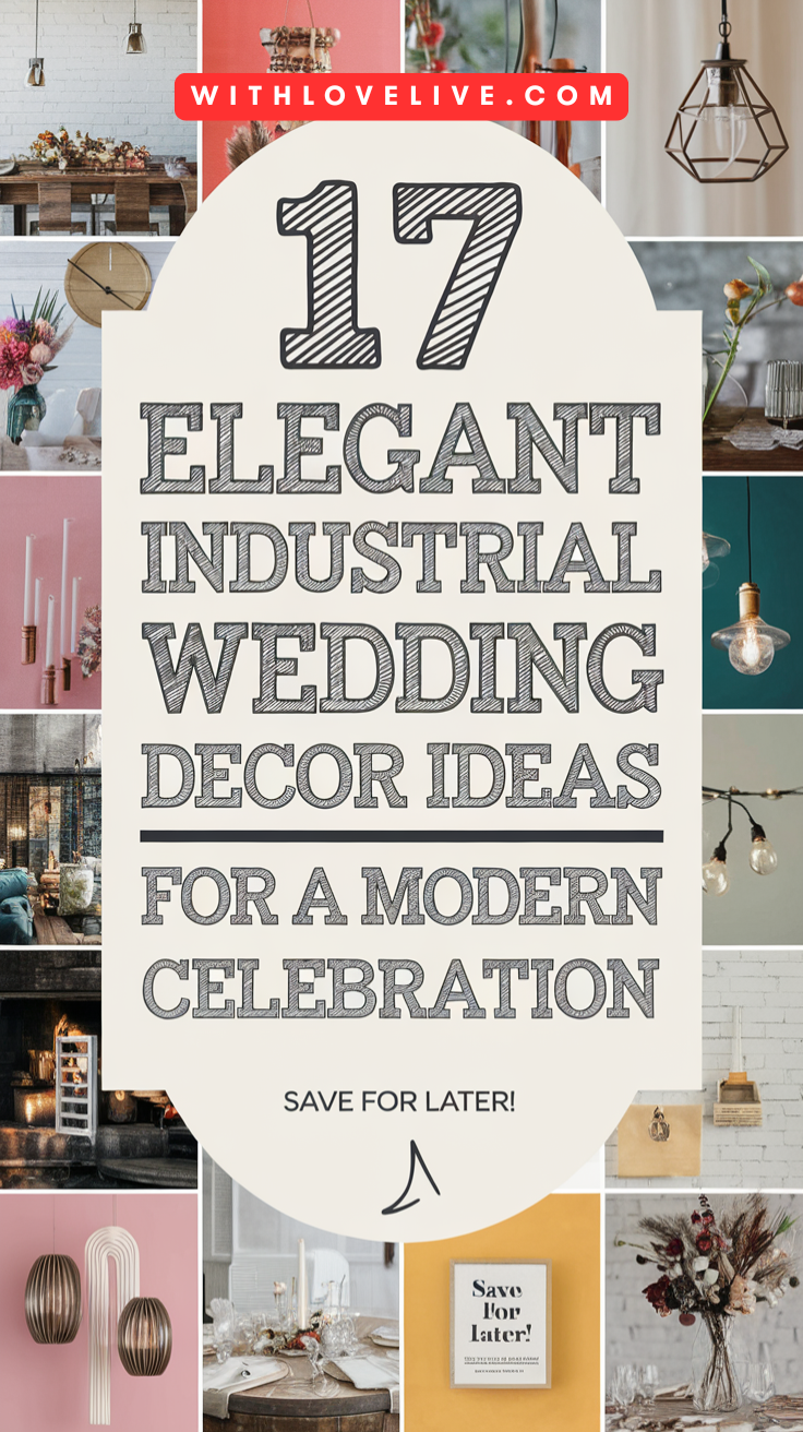 Industrial Wedding Decor 