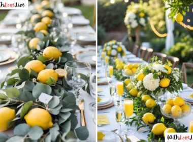 Lemon Wedding Decor