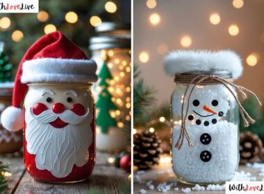 Mason Jar Christmas Decoration