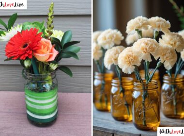 Mason Jar Flower Arrangement Ideas