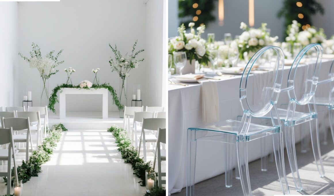 Minimalist Wedding Decor