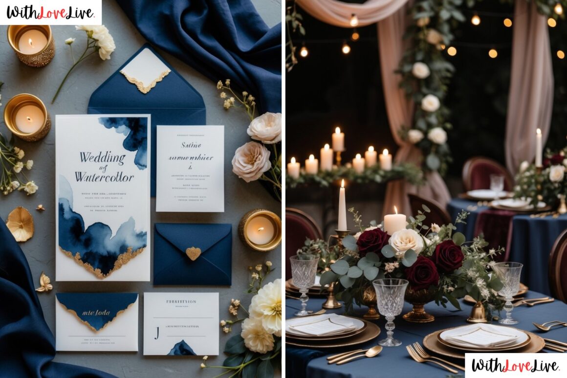 Moody Romantic Wedding Decor