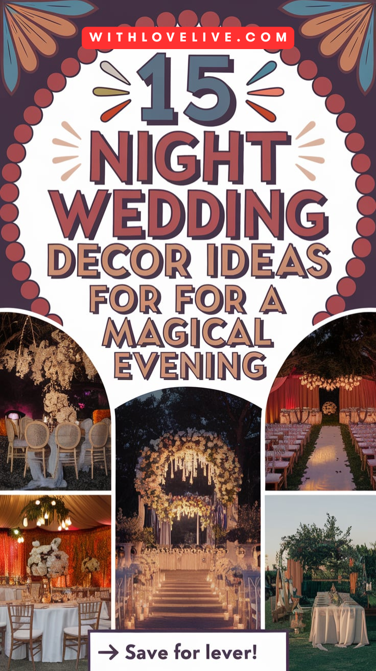 Night Wedding Decor Ideas