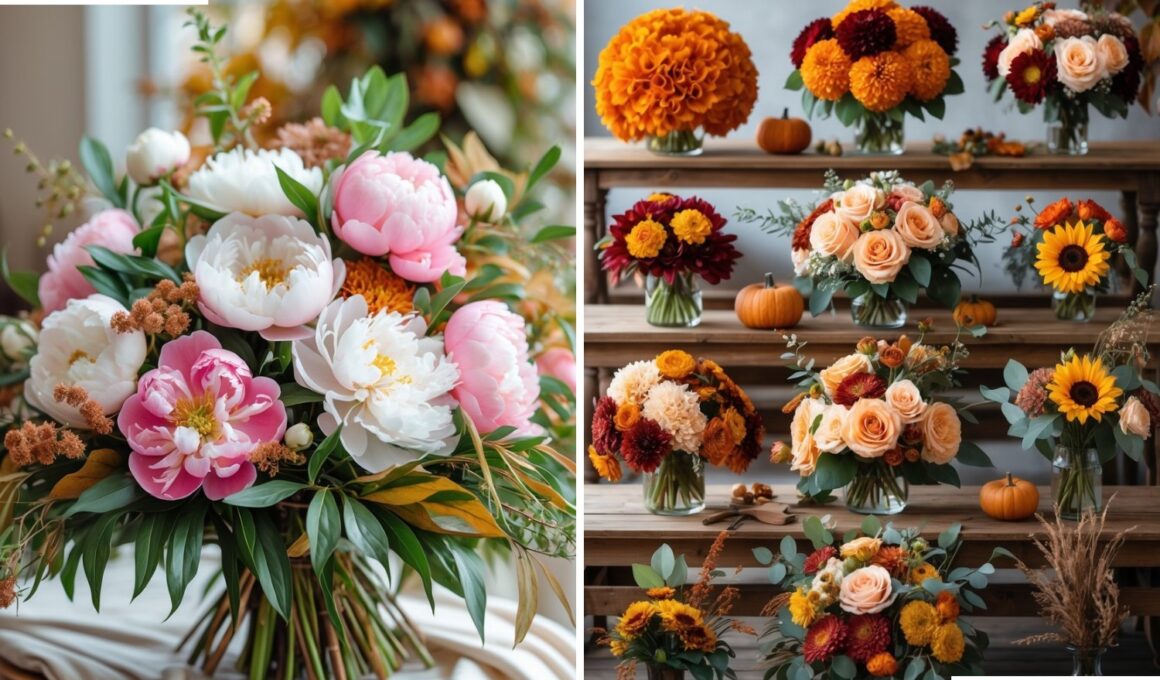 October Wedding Flower