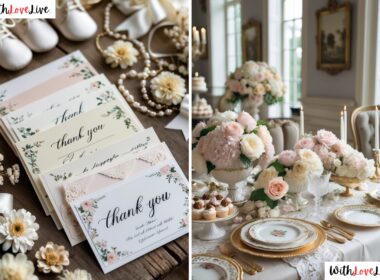 Old Money Baby Shower Decor