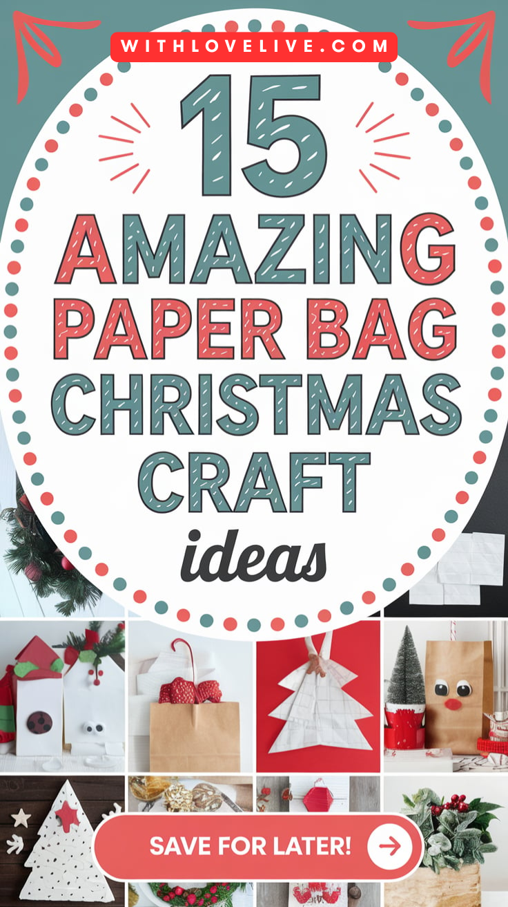 Paper Bag Christmas Craft