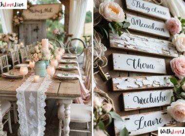Shabby Chic Wedding Décor Ideas