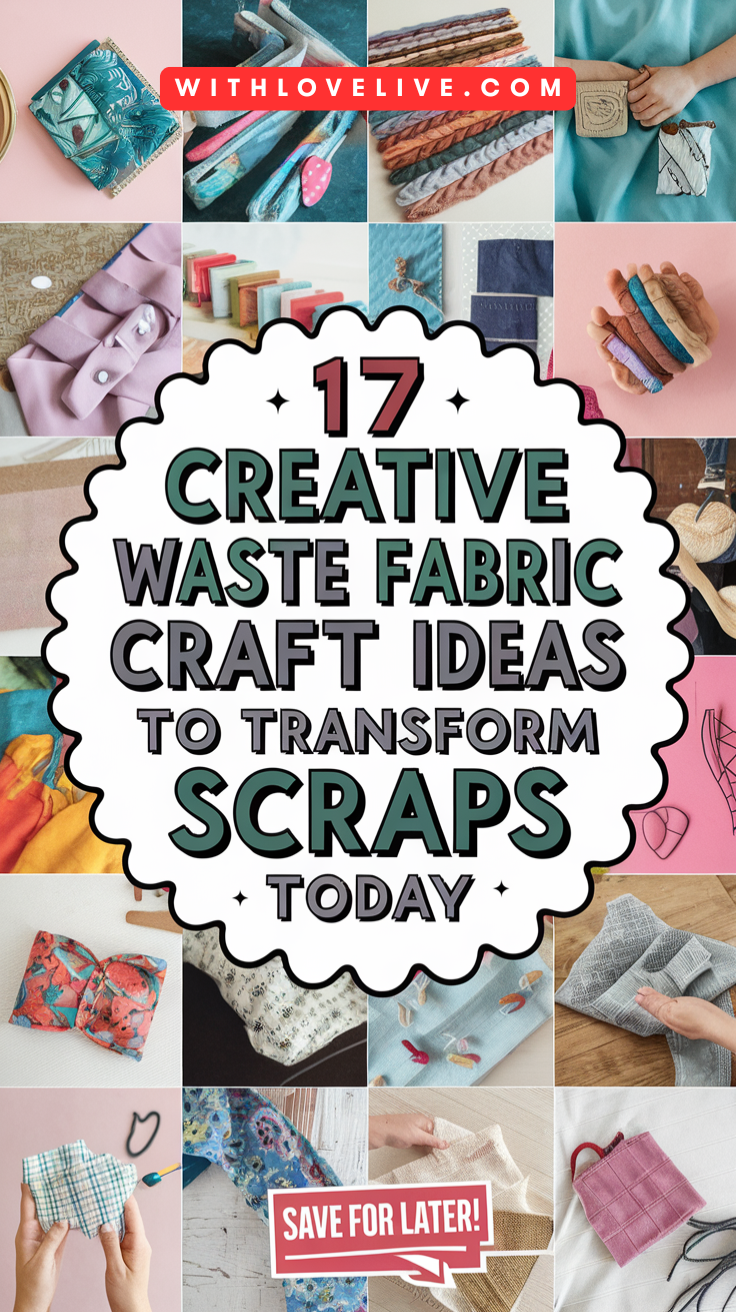Waste Fabric Craft Ideas 