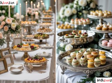 Wedding Buffet Table Decor