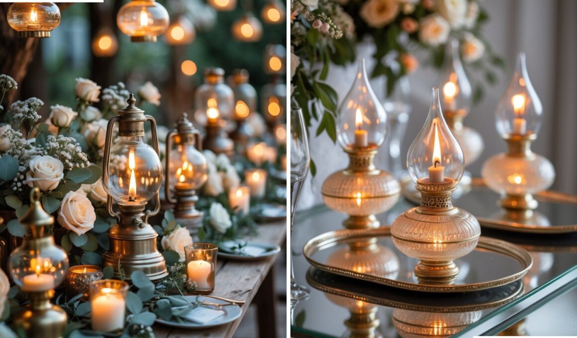 Wedding Oil Lamp