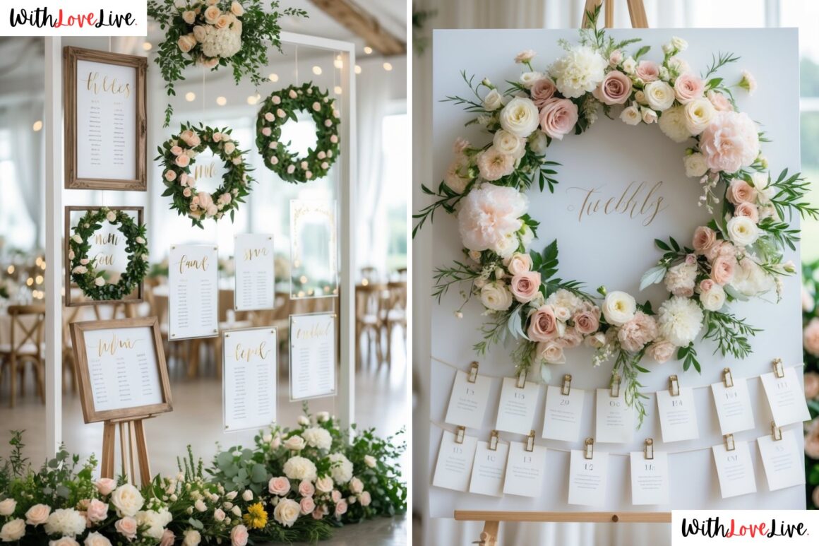 Wedding Seating Chart Ideas