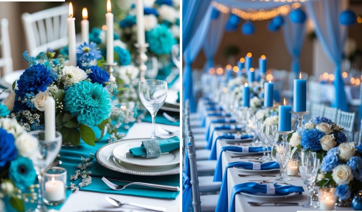 blue wedding