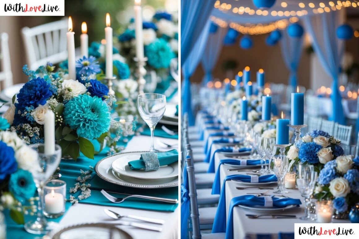 blue wedding
