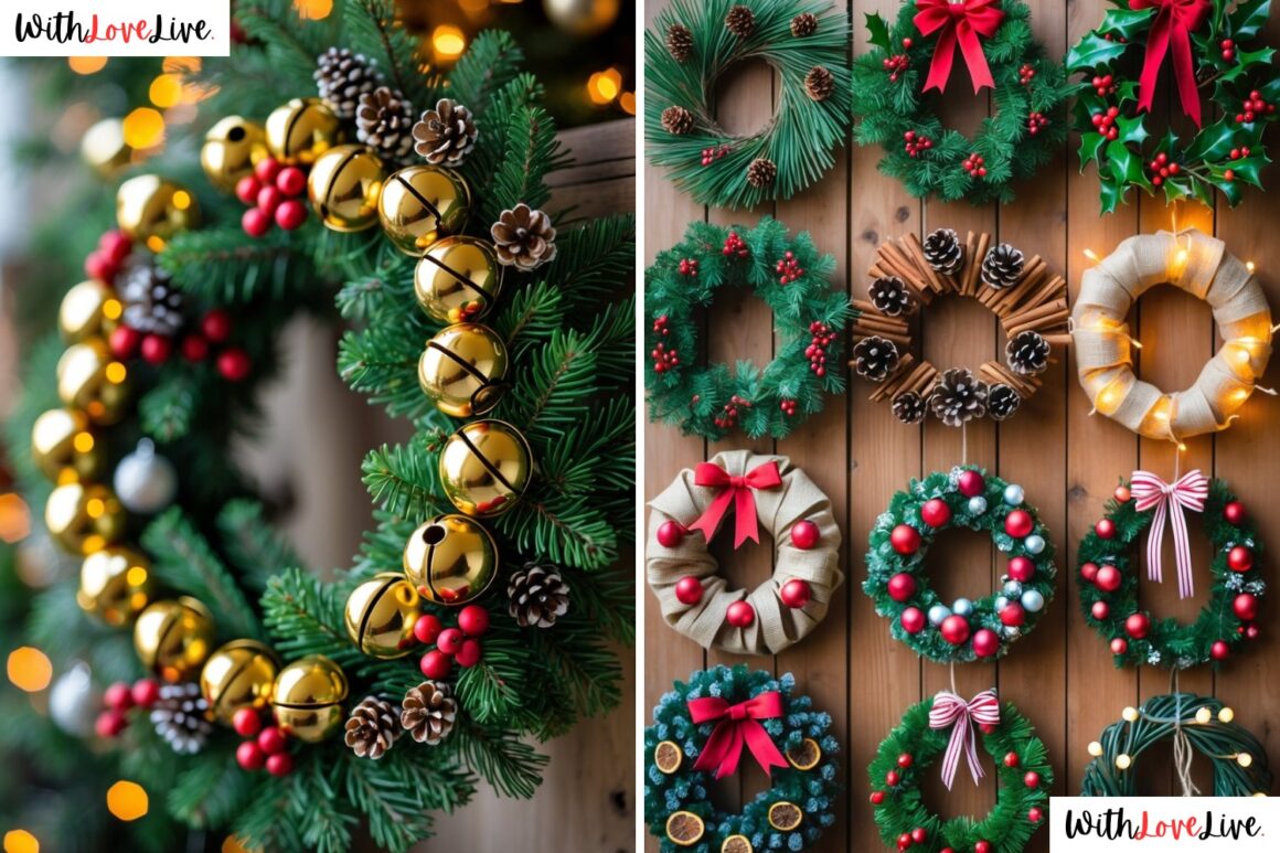 christmas craft wreath