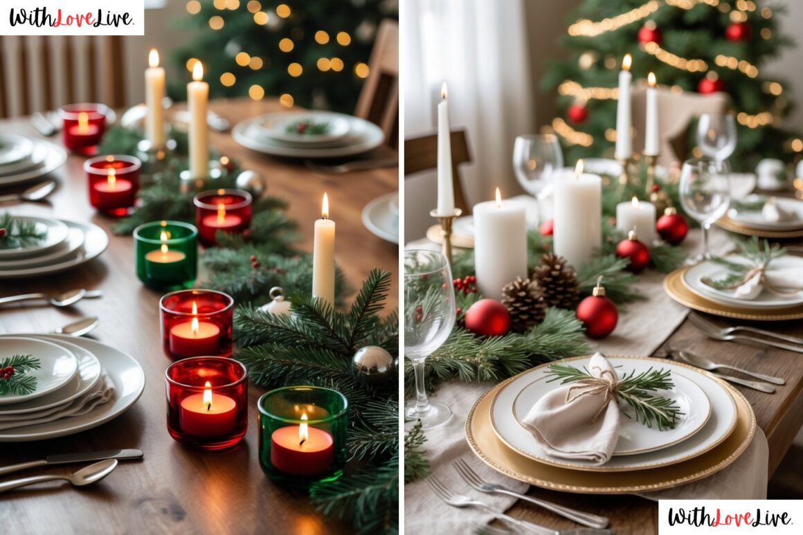 christmas tablescapes