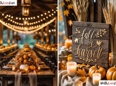 fall golden wedding