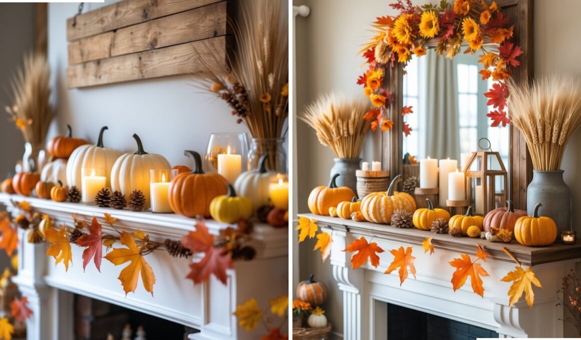 fall mantel