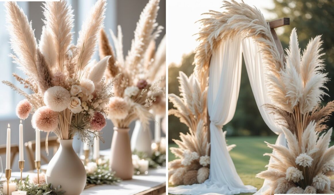 Pampas Grass Wedding