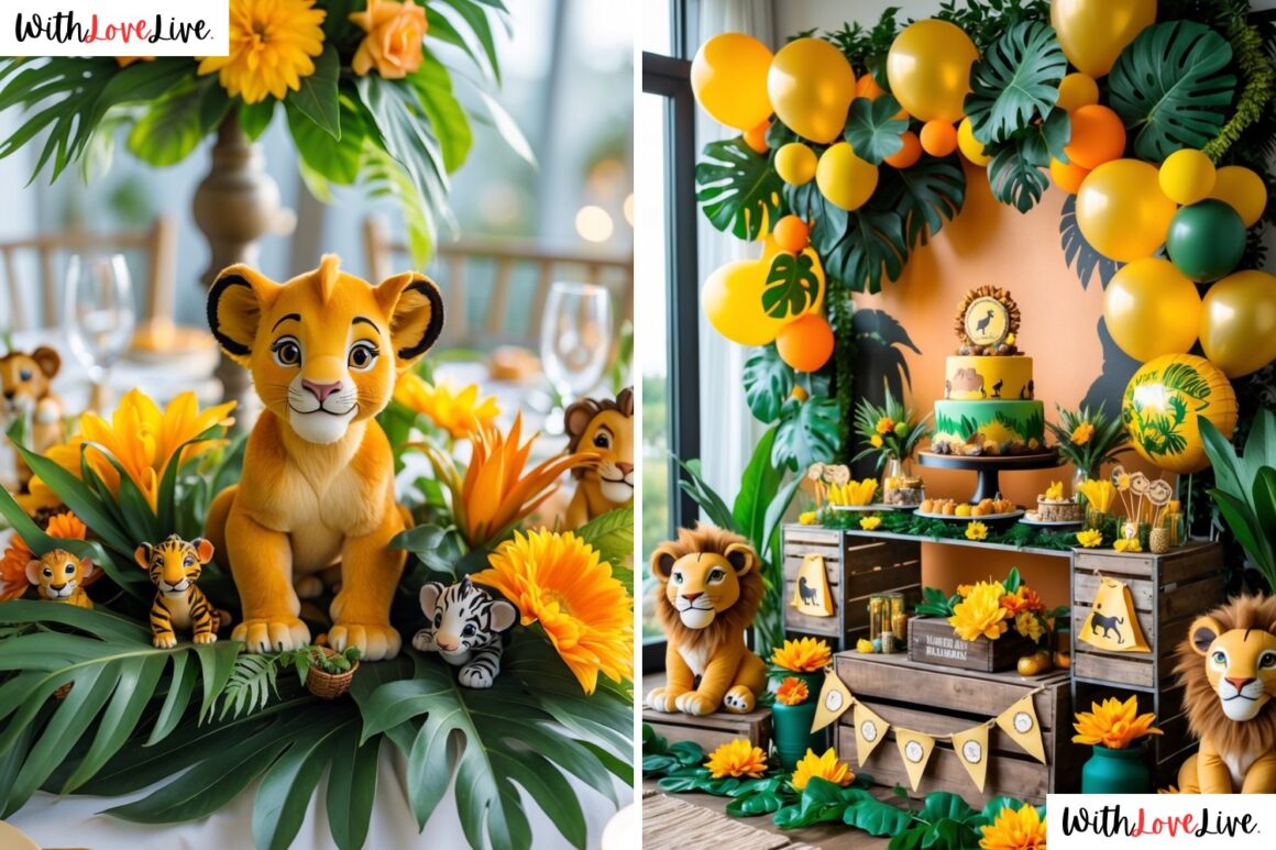 Beautiful Lion King Baby Shower Decor Ideas