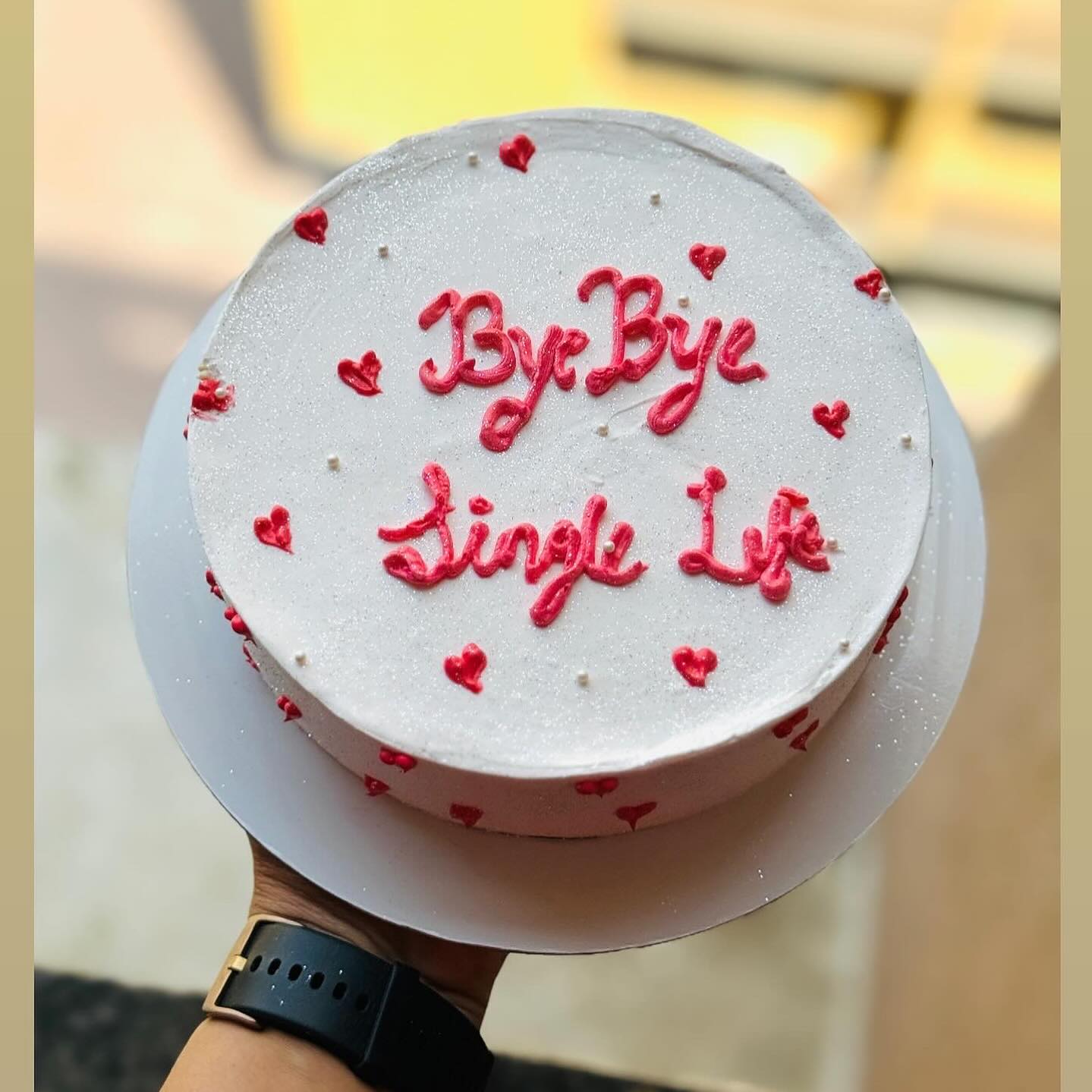 Cheeky Humor Quote Cake