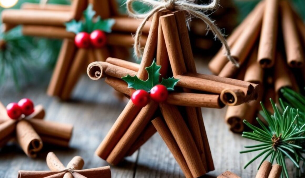 Cinnamon Stick Christmas Ornaments