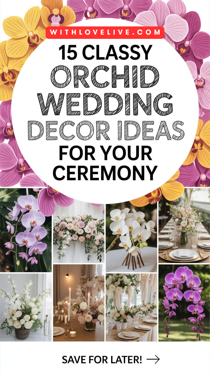 Classy Orchid Wedding Decor Ideas
