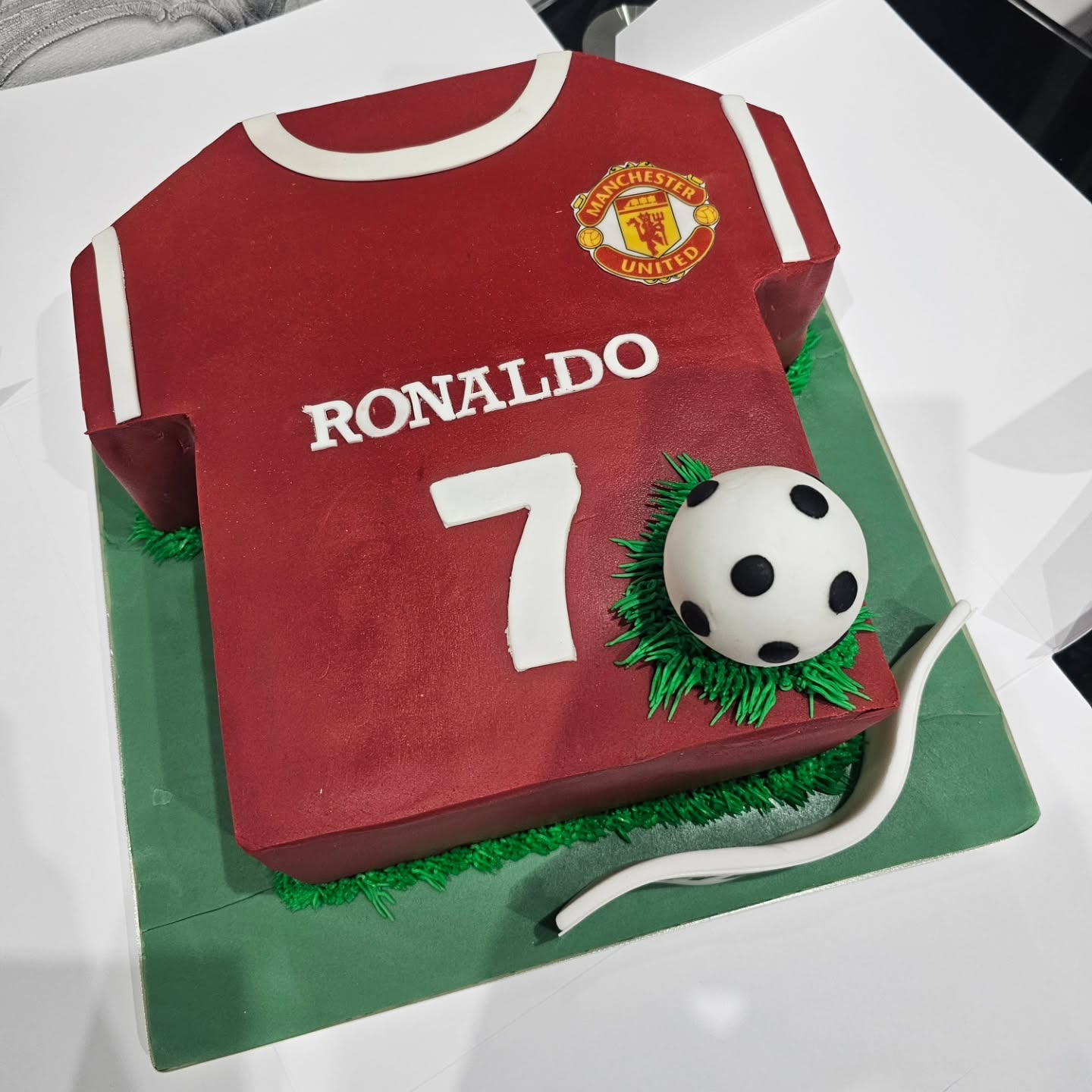 Cristiano Ronaldo Football Jersey Cake