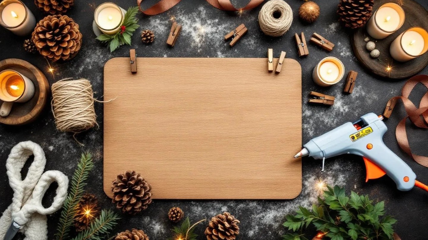 DIY Christmas Card Display