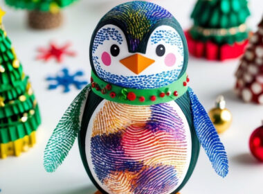 Fingerprint Penguin Craft