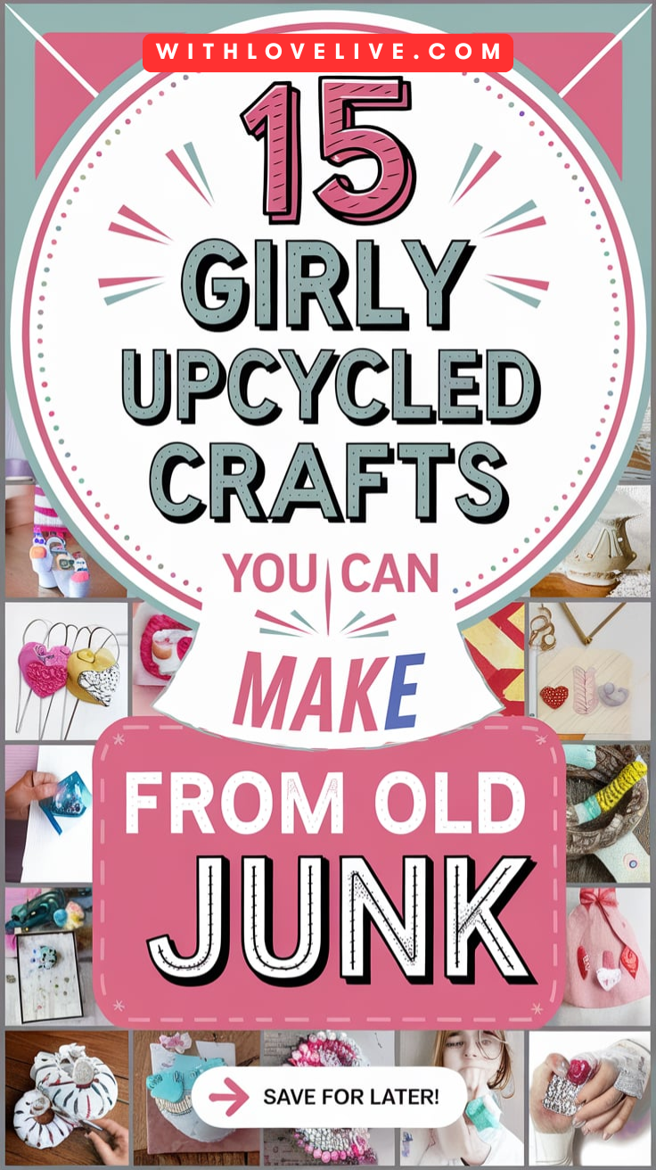 Girly Upcycled Crafts