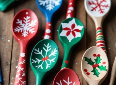 Hand-Painted Wooden Spoons