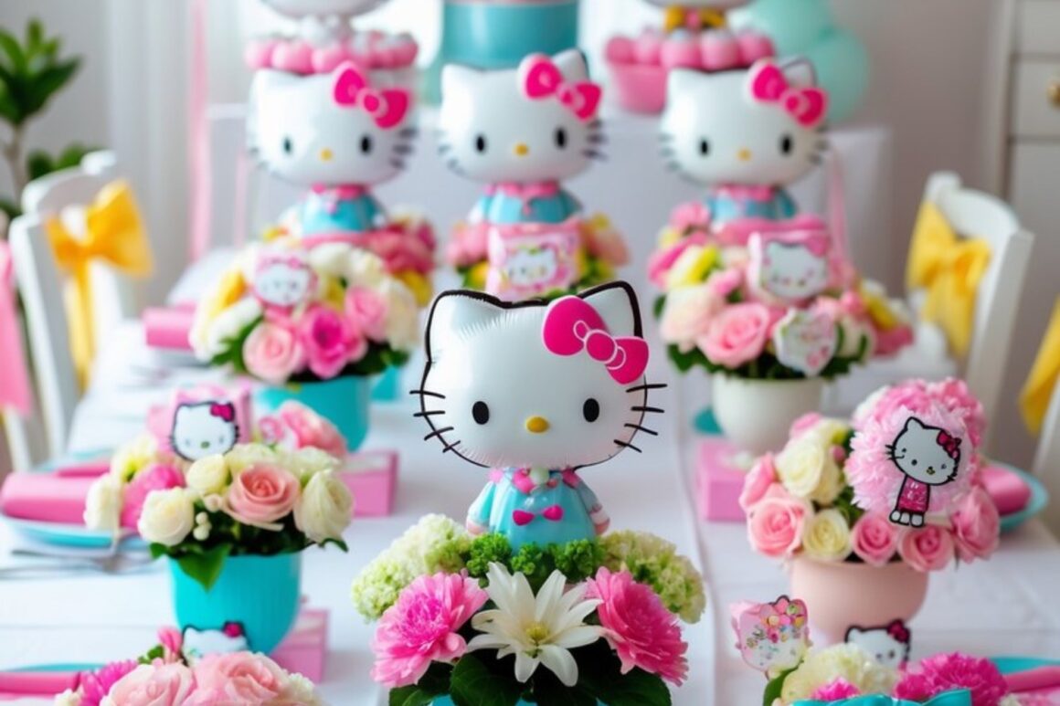Hello Kitty Centerpiece Ideas