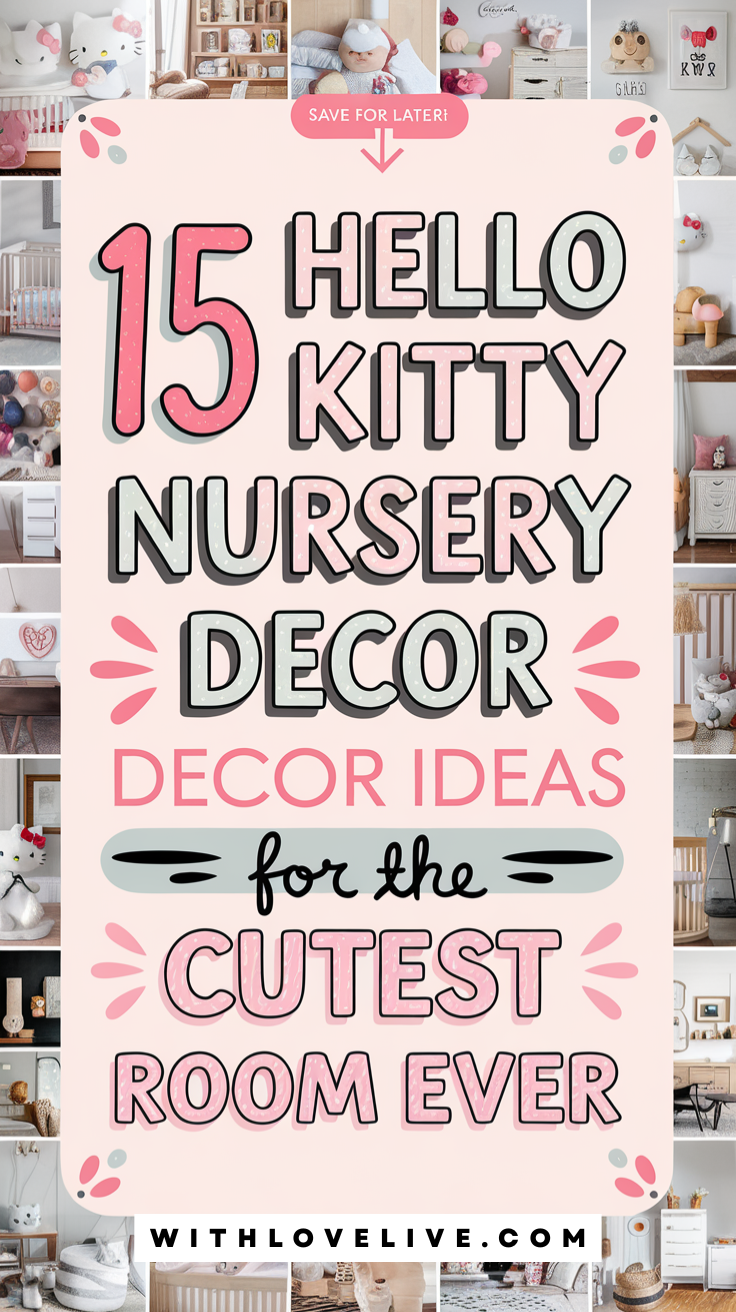 Hello Kitty Nursery Decor Ideas