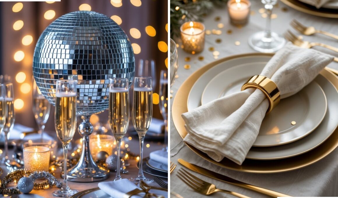 New Year's Eve Table Setting Ideas