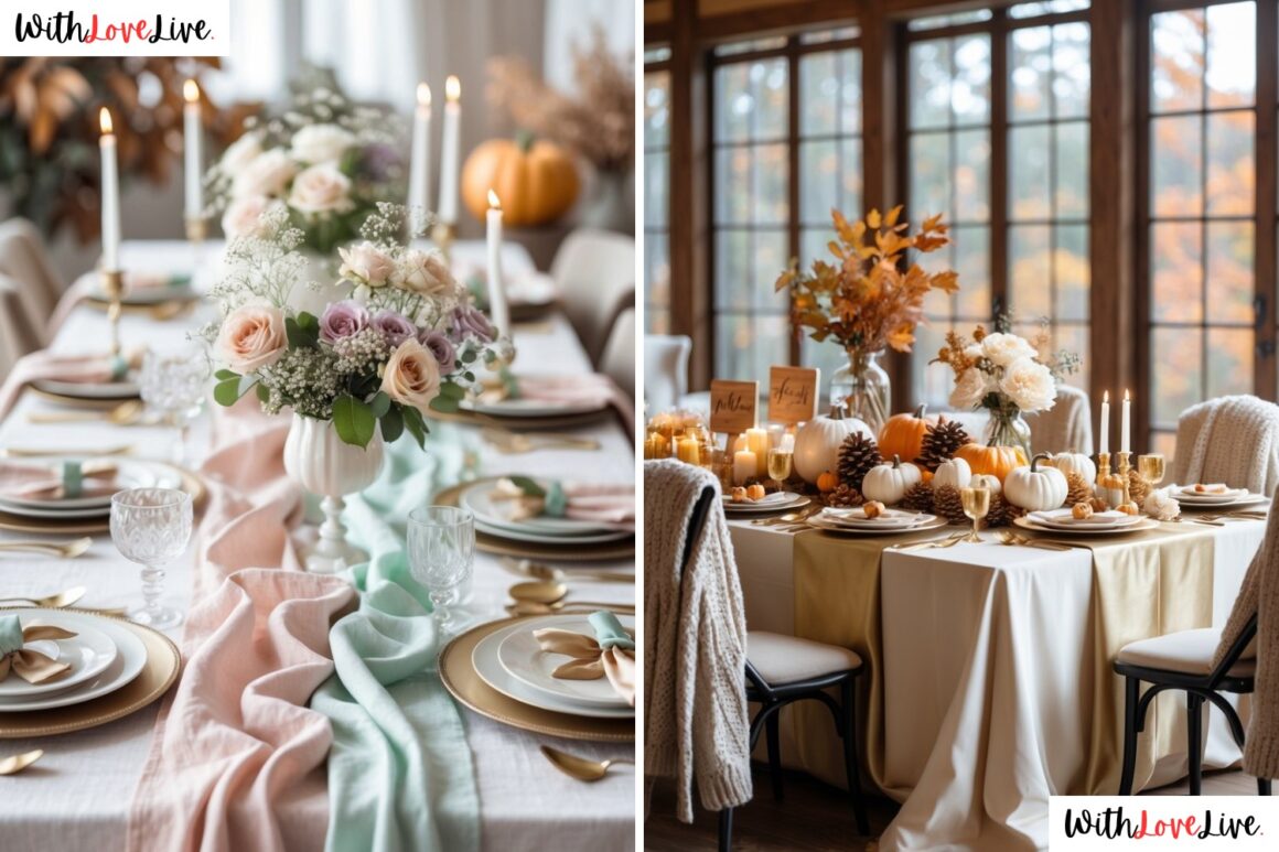 November Baby Shower Decor